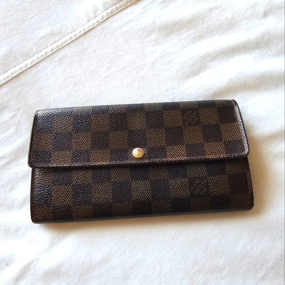 Louis Vuitton Handbags - SOLD Vintage - Louis Vuitton Ebene Long Wallet